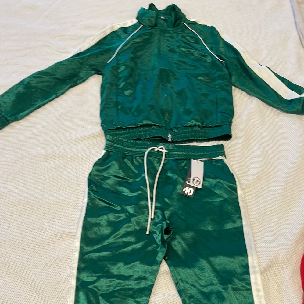 Sergio Tacchini Green Track Suit